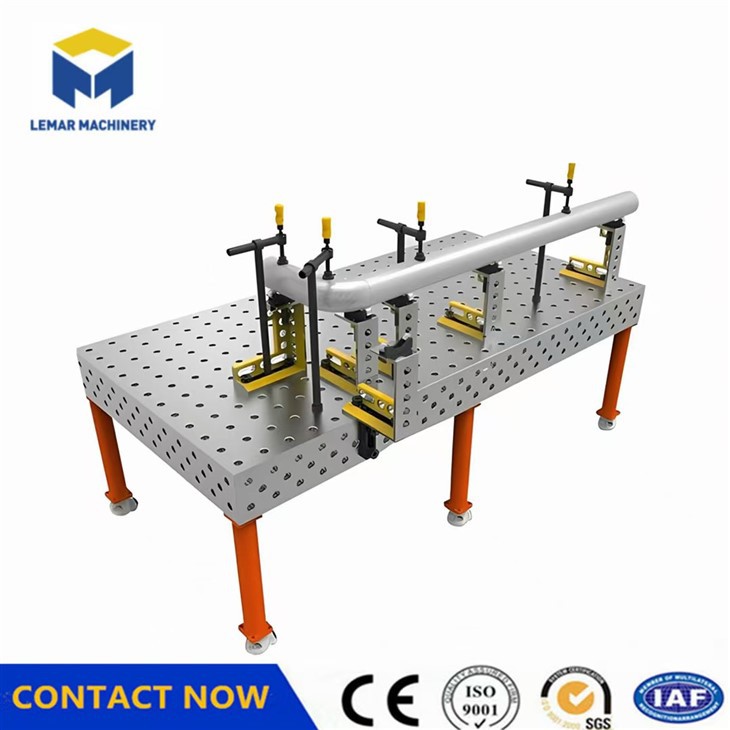 3D Weld Table With Clamps