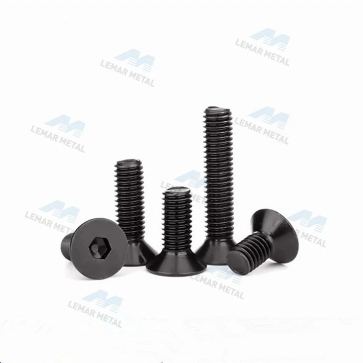 Hex Flat Head Machine Screw